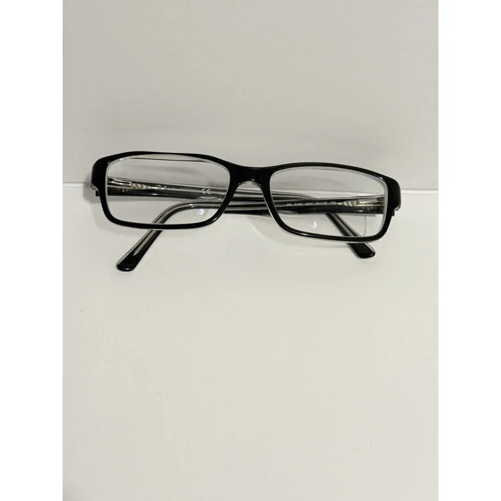 Ray-Ban RB5169 2034 Black Clear Eyeglass Frames 54-16-140 w/ Case